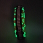 Preview: Halsband Safety - schwarz, Neongelb, reflektierend und fluoreszierend!